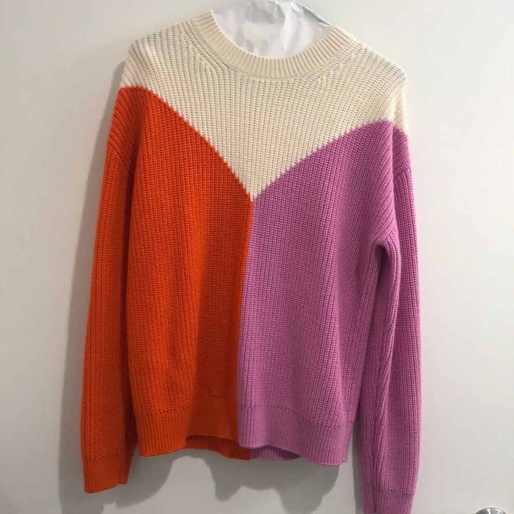 Multi colored sweater